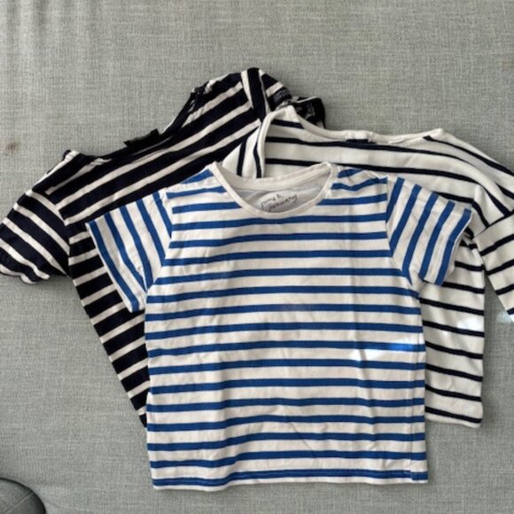 Stripped 3T Shirt Lot - Picture 1 of 7